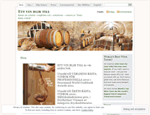 Tablet Screenshot of ettvinblirtill.wordpress.com