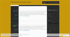 Desktop Screenshot of newgovernancecouncil.wordpress.com
