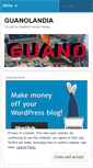 Mobile Screenshot of guanoland.wordpress.com