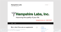 Desktop Screenshot of hampshirelabs.wordpress.com