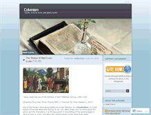 Tablet Screenshot of colvinism.wordpress.com