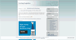 Desktop Screenshot of lovinglogistics.wordpress.com