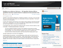 Tablet Screenshot of lawandreason.wordpress.com