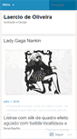 Mobile Screenshot of laerciodeoliveira.wordpress.com