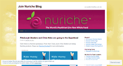 Desktop Screenshot of joinnuriche.wordpress.com