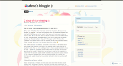 Desktop Screenshot of chingahma.wordpress.com