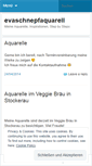 Mobile Screenshot of evaschnepfaquarell.wordpress.com