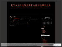 Tablet Screenshot of evaschnepfaquarell.wordpress.com