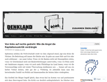 Tablet Screenshot of denkland.wordpress.com