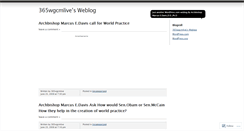 Desktop Screenshot of 365wgcmlive.wordpress.com