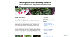 Desktop Screenshot of dancingwoman.wordpress.com