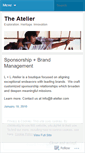 Mobile Screenshot of llatelier.wordpress.com