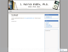 Tablet Screenshot of jpatrickbiddix.wordpress.com