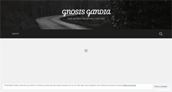 Desktop Screenshot of gnosisgandia.wordpress.com