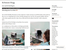 Tablet Screenshot of kebman.wordpress.com