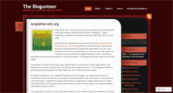 Desktop Screenshot of blogunteer.wordpress.com