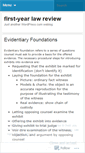 Mobile Screenshot of firstyearlaw.wordpress.com