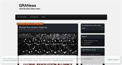 Desktop Screenshot of granews.wordpress.com