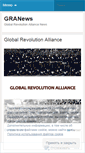 Mobile Screenshot of granews.wordpress.com