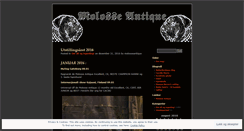 Desktop Screenshot of molosseantique.wordpress.com