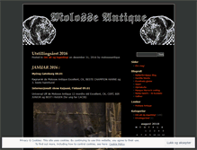 Tablet Screenshot of molosseantique.wordpress.com