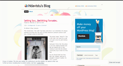 Desktop Screenshot of hdavistu.wordpress.com