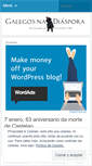 Mobile Screenshot of galegosnadiaspora.wordpress.com