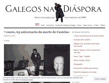 Tablet Screenshot of galegosnadiaspora.wordpress.com
