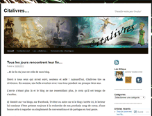 Tablet Screenshot of citalivres.wordpress.com