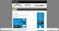 Desktop Screenshot of pologamy.wordpress.com