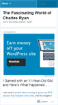 Mobile Screenshot of charlesmryan.wordpress.com