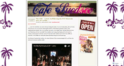 Desktop Screenshot of cafesuedsee.wordpress.com