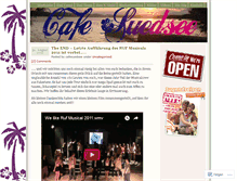 Tablet Screenshot of cafesuedsee.wordpress.com