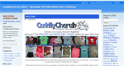 Desktop Screenshot of cuddlycherub.wordpress.com