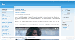 Desktop Screenshot of gaiawoman.wordpress.com