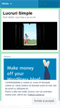 Mobile Screenshot of lucrurisimplee.wordpress.com