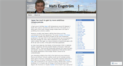 Desktop Screenshot of matsengstrom.wordpress.com