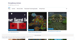 Desktop Screenshot of disciplinaryaction.wordpress.com