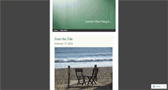 Desktop Screenshot of andtheotherthingis.wordpress.com