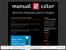 Tablet Screenshot of manualcolor.wordpress.com