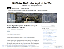 Tablet Screenshot of nyclaw01.wordpress.com