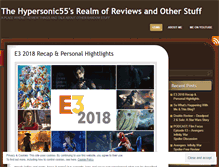 Tablet Screenshot of hypersonic55.wordpress.com