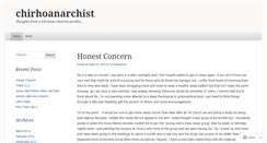 Desktop Screenshot of chirhoanarchist.wordpress.com