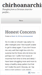 Mobile Screenshot of chirhoanarchist.wordpress.com