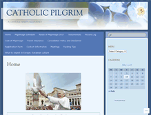 Tablet Screenshot of catholicpilgrim.wordpress.com