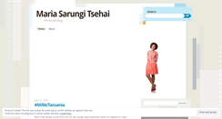 Desktop Screenshot of mariasarungitsehai.wordpress.com