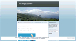 Desktop Screenshot of irishhungercomm.wordpress.com