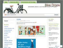 Tablet Screenshot of bikedrops.wordpress.com