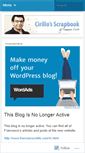 Mobile Screenshot of cirillosscrapbook.wordpress.com