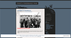 Desktop Screenshot of ferdibenzes.wordpress.com